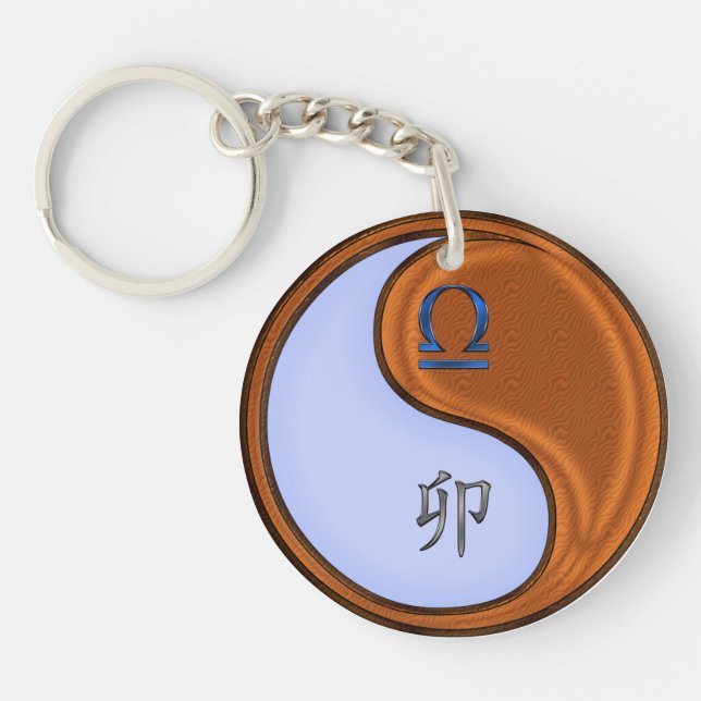Porte-clefs Libra & Wood Rabbit (Devant)