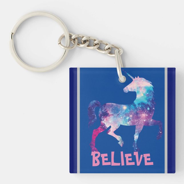 PORTE-CLEFS LICORNE (Devant)