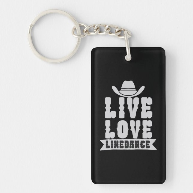 Porte-clefs Lien d'amour en direct (Devant)