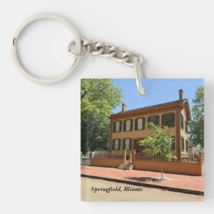 Porte-clefs Lieu historique Lincoln Home