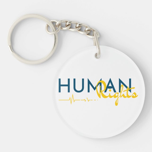 Porte-clefs Lifeline to Human Rights (Devant)