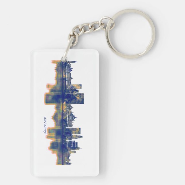 Porte-clefs Ligne aérienne d'Anvers (Dos)