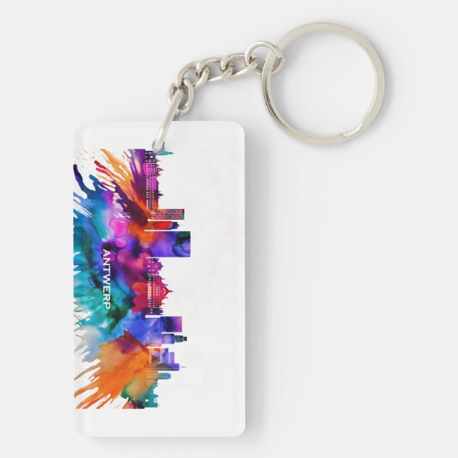 Porte-clefs Ligne aérienne d'Anvers (Dos)