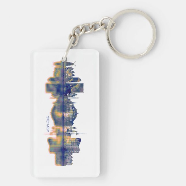 Porte-clefs Ligne aérienne de Brême (Dos)