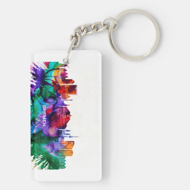 Porte-clefs Ligne aérienne de Brême (Dos)