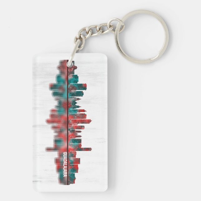 Porte-clefs Ligne aérienne de Guadalajara (Dos)