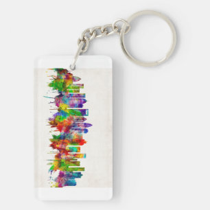 Porte-clefs Ligne de Charlotte Caroline du Nord