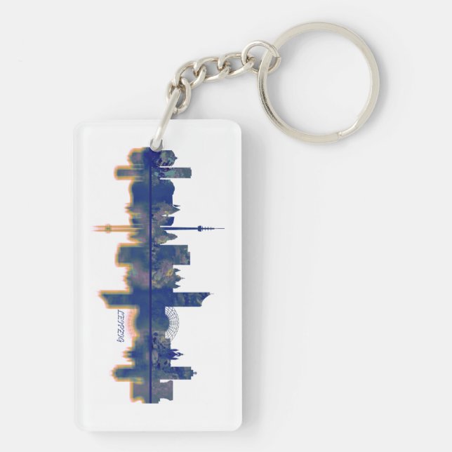 Porte-clefs Ligne de Leipzig (Dos)