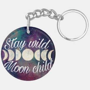 Porte-clefs Ligne de produits de badge Stay Wild Moon Child Ge