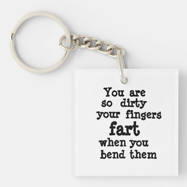 Porte-clefs Ligne Fingers (Devant)