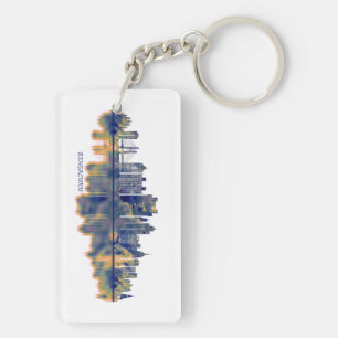 Porte-clefs Ligne Skyline Bengaluru