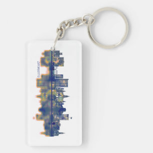 Porte-clefs Ligne Skyline Lafayette