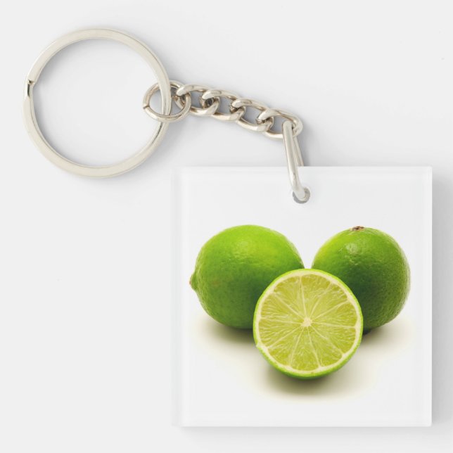 Porte-clefs Lime perse (Devant)