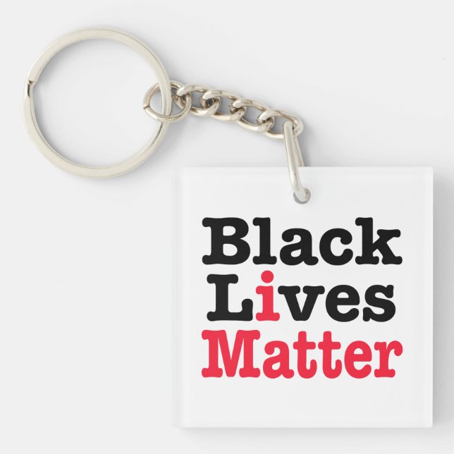 Porte-clefs L'importance des vies noires (Devant)