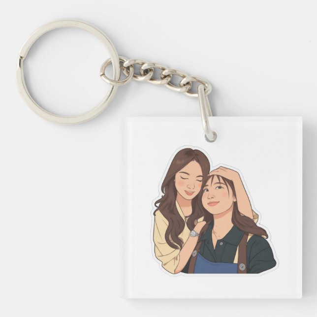 Porte-clefs LinDy (GL pair) (Devant)