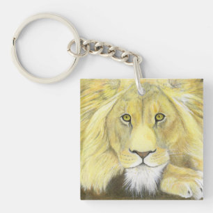 Porte-clefs Lion africain