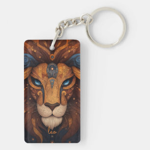 Porte-clefs Lion Astrologique Personnalisé