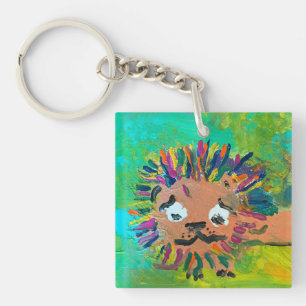 Porte-clefs Lion bébé "Art by Kids"