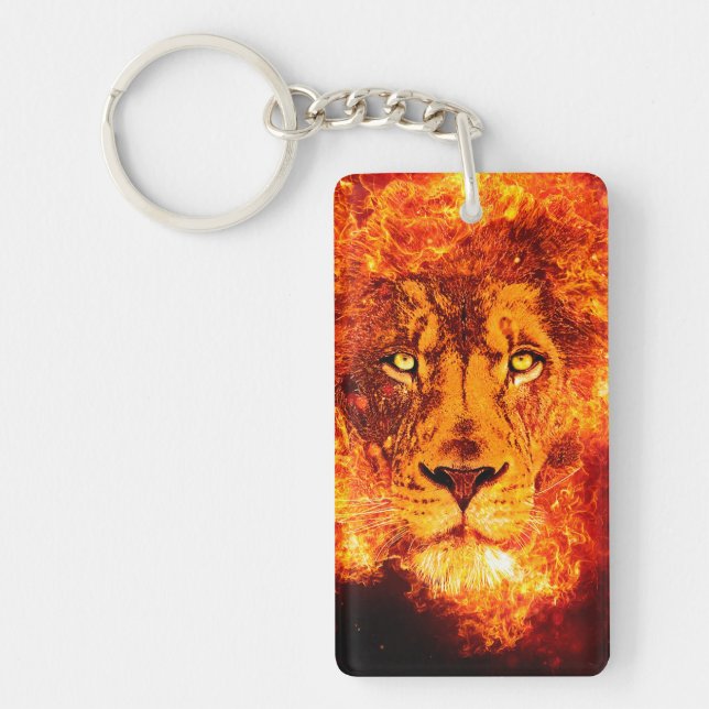Porte-clefs Lion flamand de Juda (Devant)