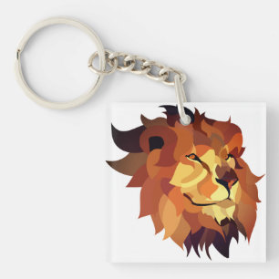 Porte-clefs Lion, Nature, Feline