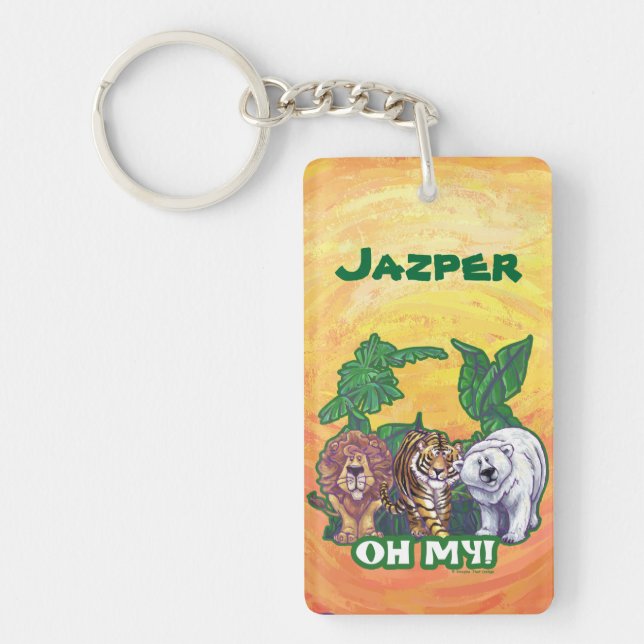 Porte-clefs Lions Tiger Ours Oh Mon (Devant)