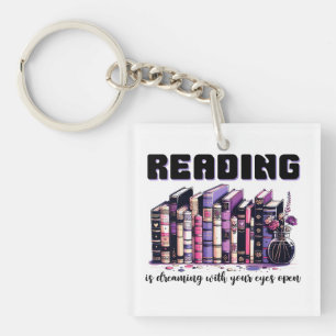 Porte-clefs Lire est rêver les yeux ouverts