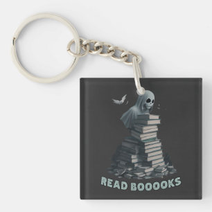 Porte-clefs Lire les livres, Ghost lecture livres