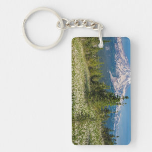 Porte-clefs Lis de l'avalanche et Mont Rainier