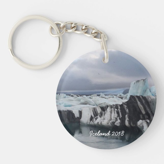 Porte-clefs L'Islande - porte - clé personnalisé (Devant)