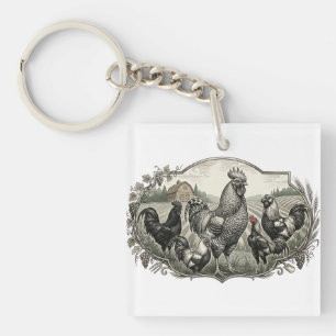 Porte-clefs Liste de la ferme