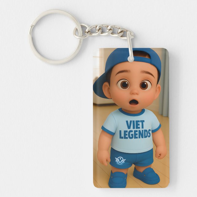 Porte-clefs Little Dude S1 VL & babyJoy S7 VL keychain (Devant)