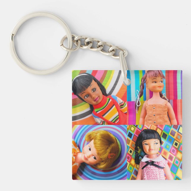 Porte-clefs Little Miss Retro - Série 1 (Devant)