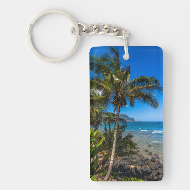 Porte-clefs Littoral tropical (Devant)