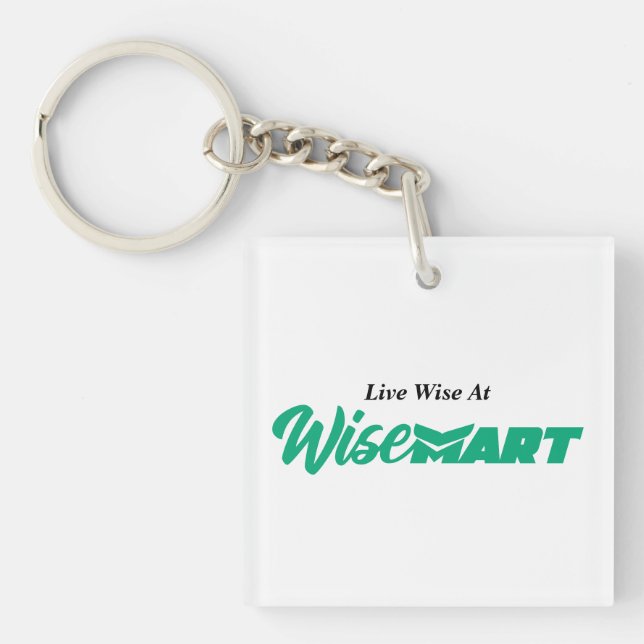 Porte-clefs "Live WiseMart" - Porte - clé (Devant)