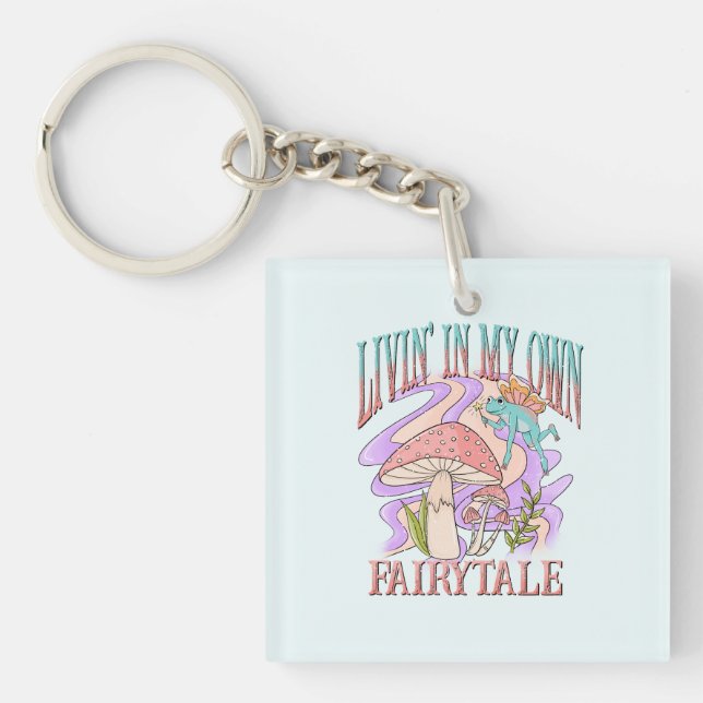 Porte-clefs Livin' Dans Mon Propre Conte D'Équité (Devant)