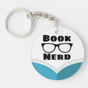 Porte-clefs Livre Nerd