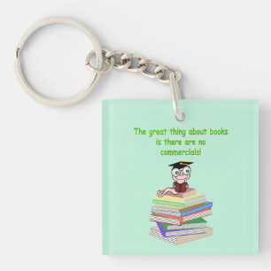 Porte-clefs Livre Worm