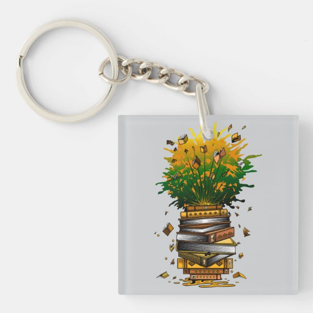 Porte-clefs Livres à ananas (Devant)