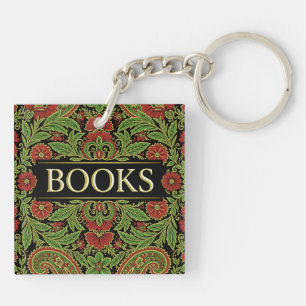 Porte-clefs Livres Amoureux des Livres Écrivains Lecteurs Bibl