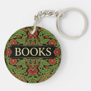 Porte-clefs Livres Amoureux des Livres Écrivains Lecteurs Bibl