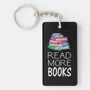 Porte-clefs Livres - Lire plus de livres