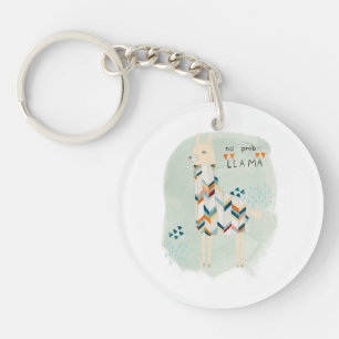 Porte-clefs Llama Squad - Pas de Prob-llama