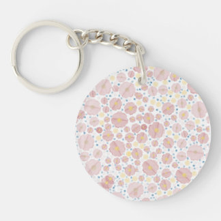 Porte-clefs Llavero con divertido patrón floral