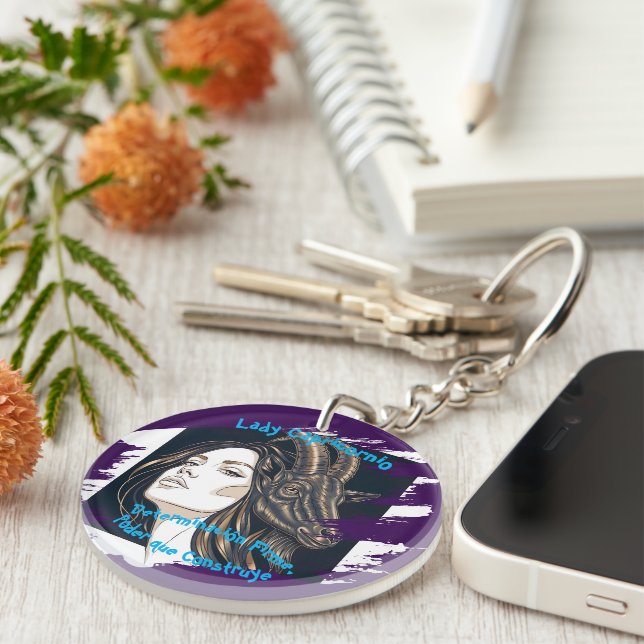 Porte-clefs Llavero Lady Capricornio (Devant Droit)