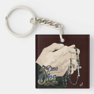 Porte-clefs Llavero Le pido a Dios por ti