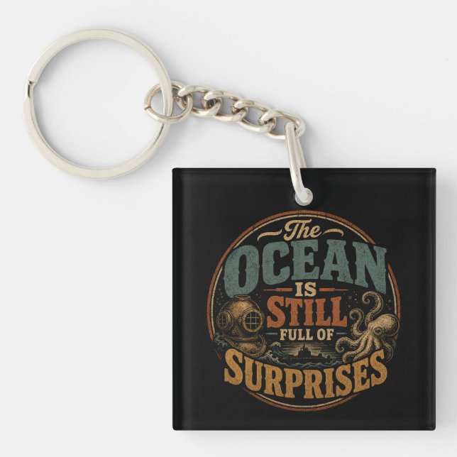Porte-clefs L'océan est encore plein de surprises (Devant)