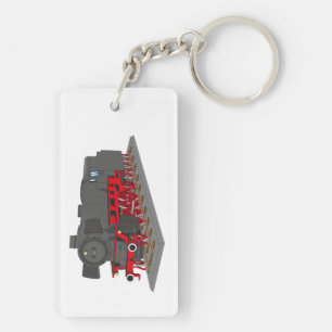 Porte-clefs Locomotive à vapeur