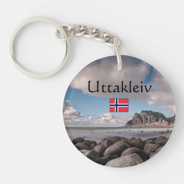 Porte-clefs Lofoten Uttakleiv (Devant)
