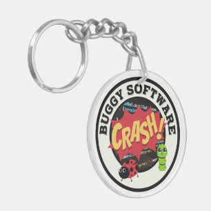 Porte-clefs Logiciel de Buggy amusant