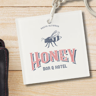 Porte-clefs Logo de Honey Bar and Hotel